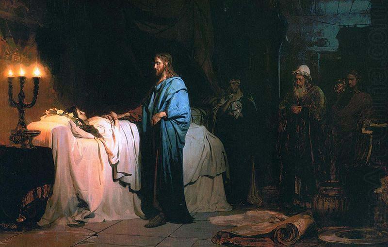 Raising of Jairus Daughter, Ilya Repin